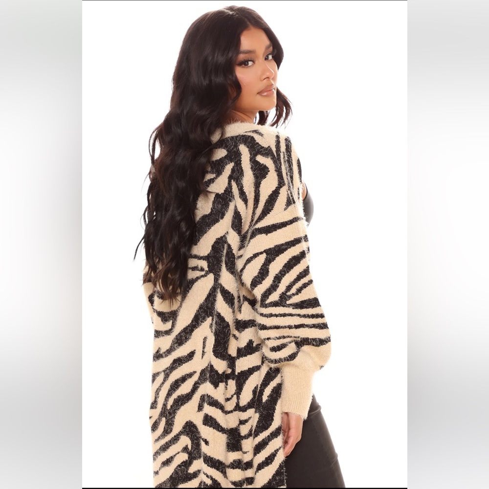 Fuzzy Cardigan - Picture 4 of 4